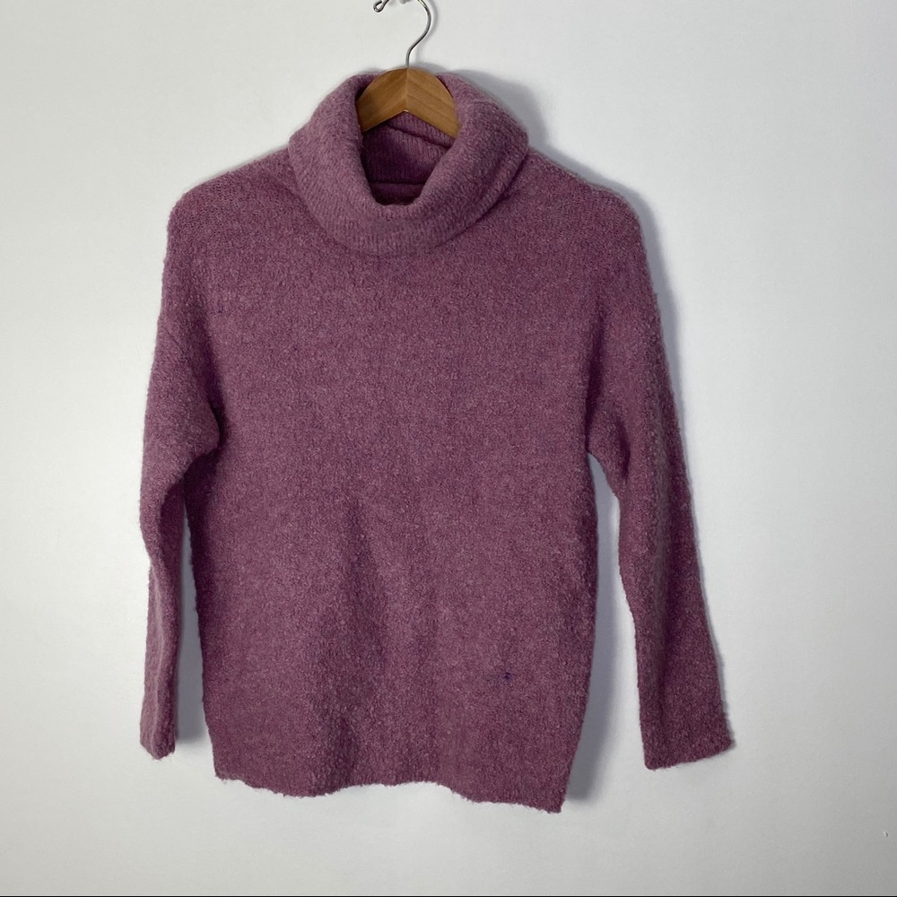 Catherine Malandrino lavender turtleneck sweater